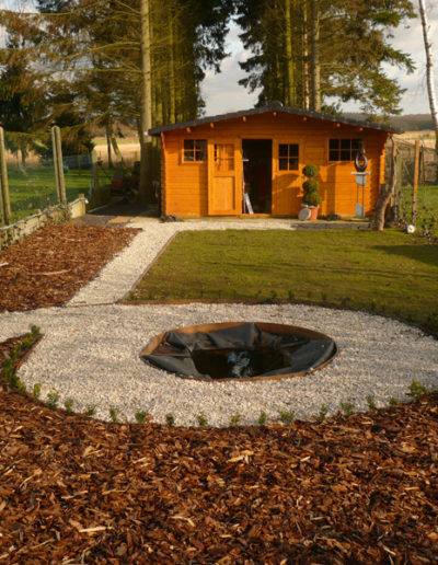 Aménagement d'un jardin